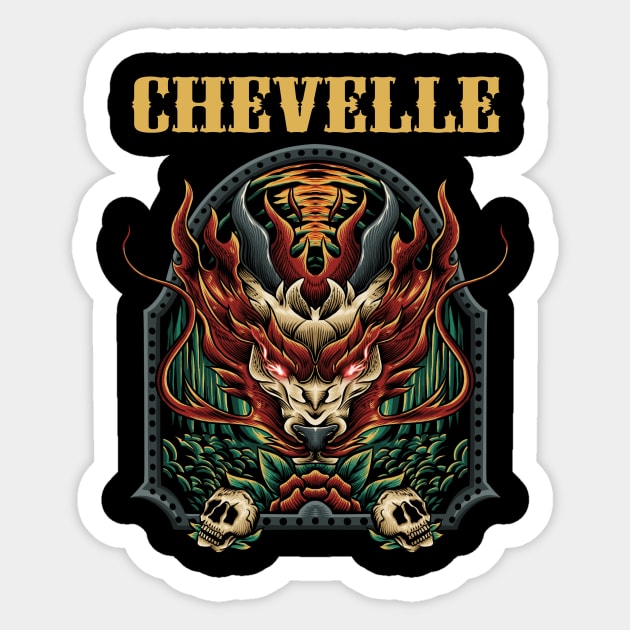 THE FROM CHEVELLE STORY BAND Sticker by Mie Ayam Herbal